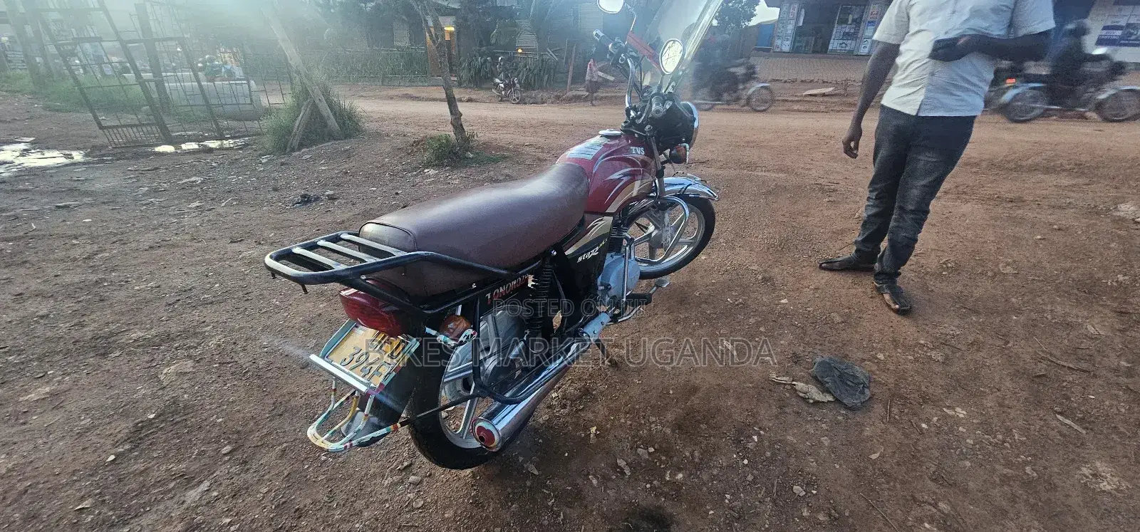 TVS XL 100 2017 Red