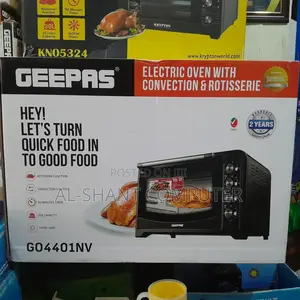Geepas Oven With Convection and Rotisserie