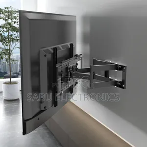 Heavy Duty Double Arm Tv Wall Mount – 43" to 80"- Universal