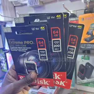 64gb Extreme Pro SDXC Camera Card/Sandisk Camera Card