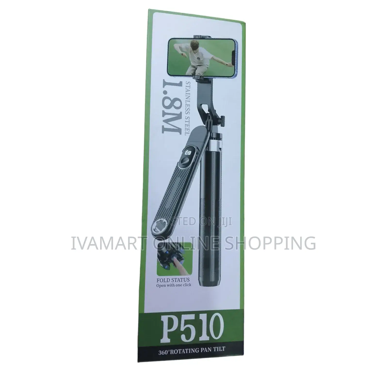 All-in-One Tripod | Selfie Stick | Bluetooth Remote – P510”