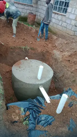 Reinforced Concrete Biodigester Construction