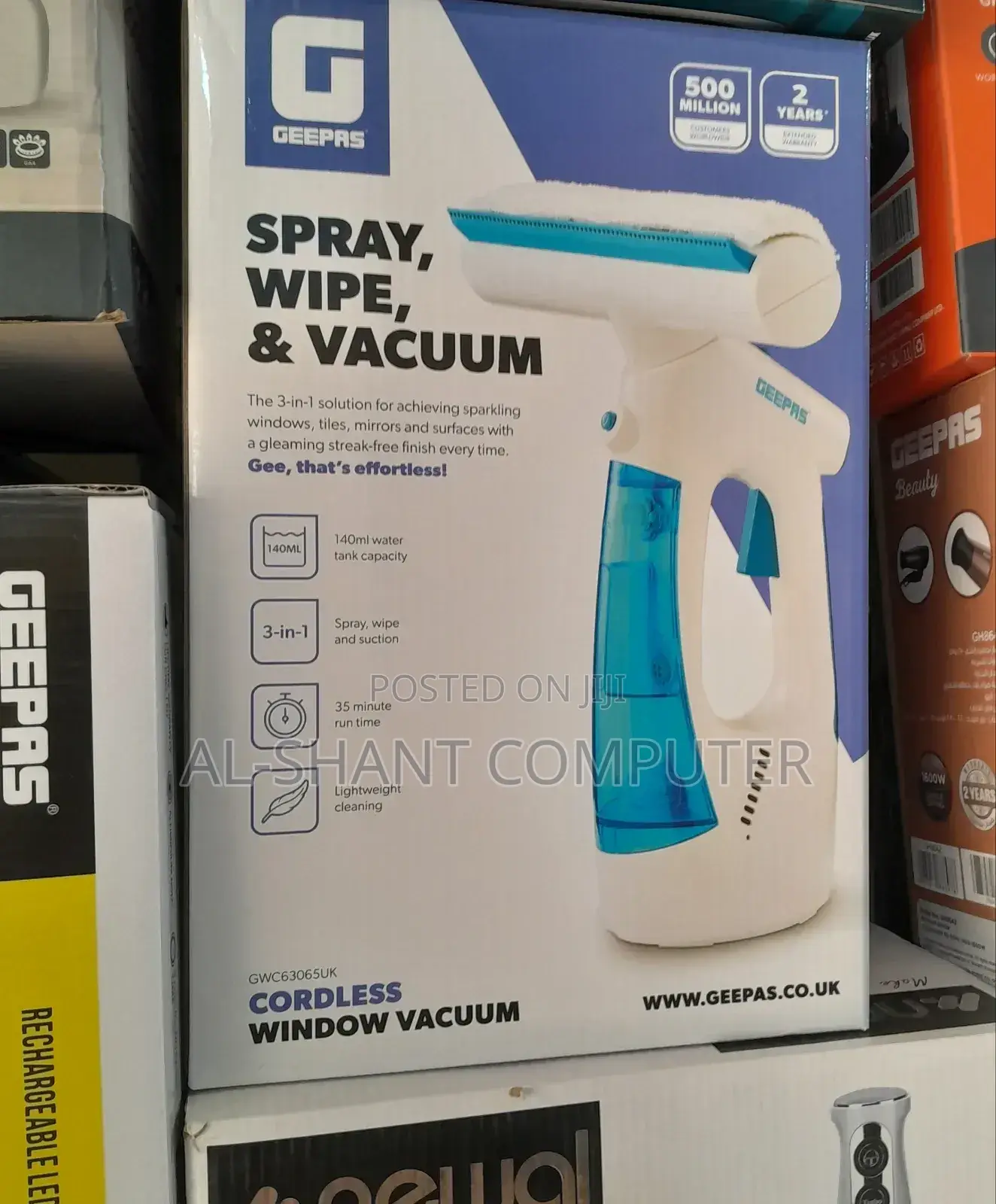 Geepas Spray,Wipe Vaccum