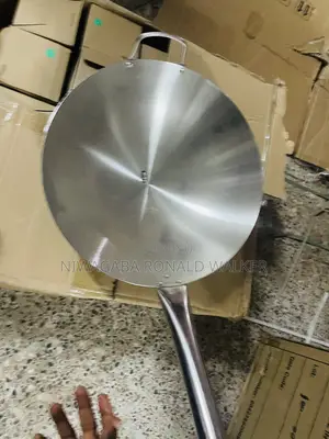 34cm Stainless Steel Frying Pan