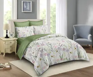 5*6 Duvet Cover Set ( 1duvet, 1 Bedsheet, 2 Pillow Covers)