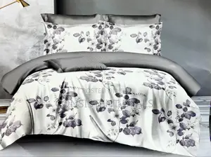 4pc Duvet Cover Set 6x6 (1 Duvet, 1 Bedsheet, 2 Pillow )