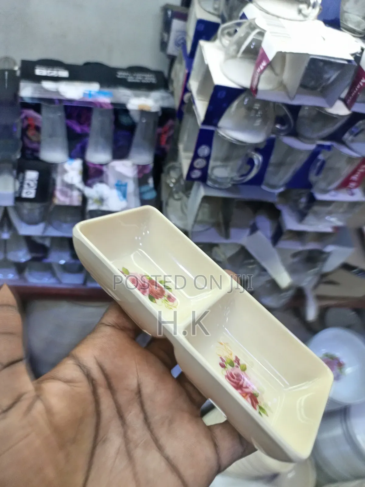 Two-Section Melamine Serving Bowl 12pcs