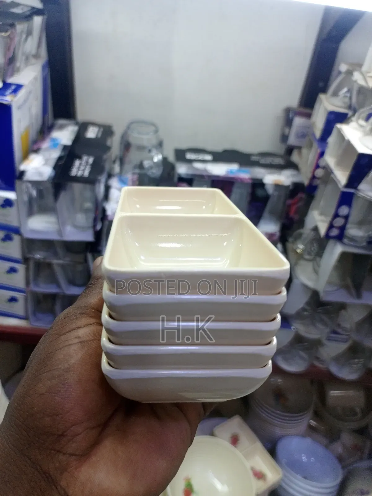 Two-Section Melamine Serving Bowl 12pcs