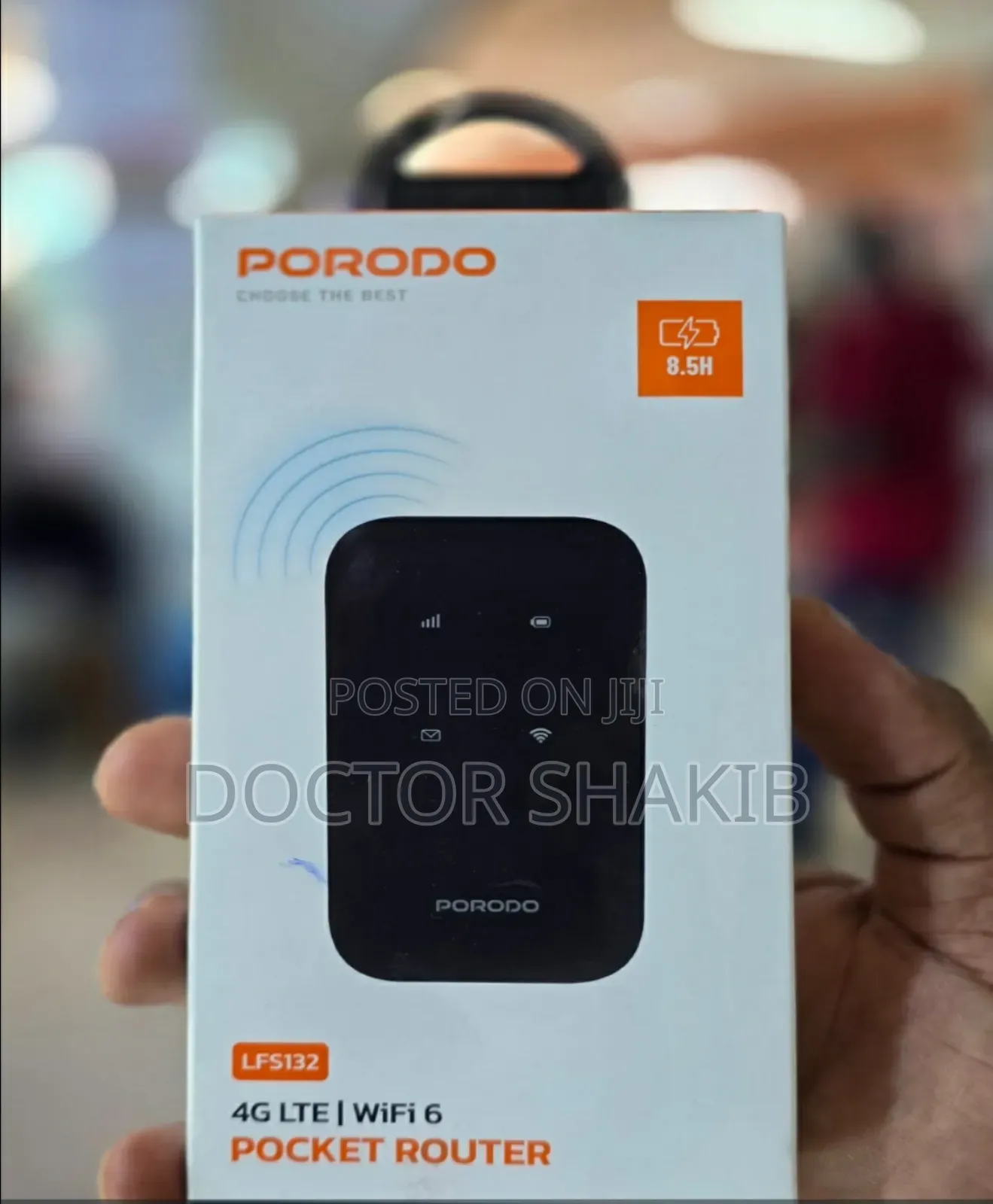 Porodo 4g Lte / Wifi 6 Pocket Router