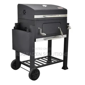 Fork Premium Charcoal BBQ Grill Adjust Charcoal Tray Side