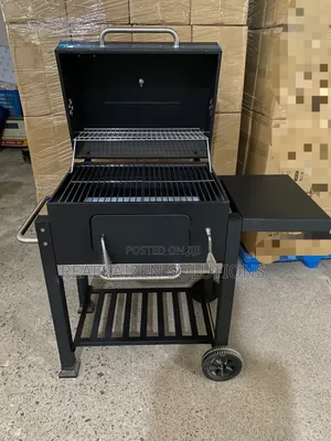 Fork Premium Charcoal BBQ Grill Adjust Charcoal Tray Side