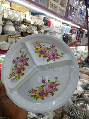 12pcs Melamine Partitioned Plate