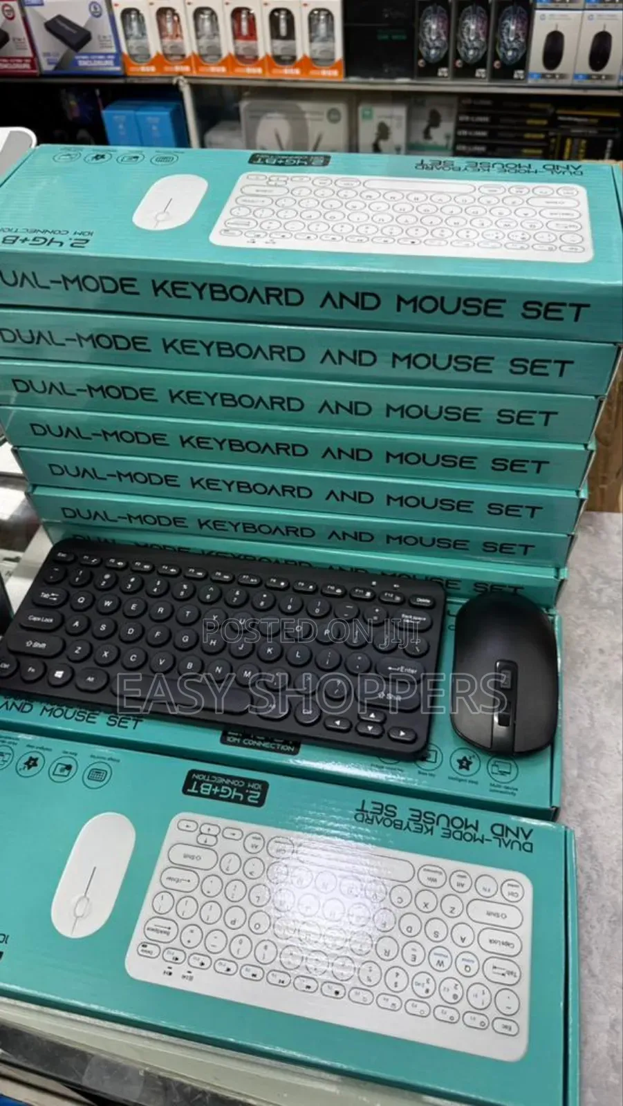 Wireless Keyboard and Mouse Set, Designed for Versatility.