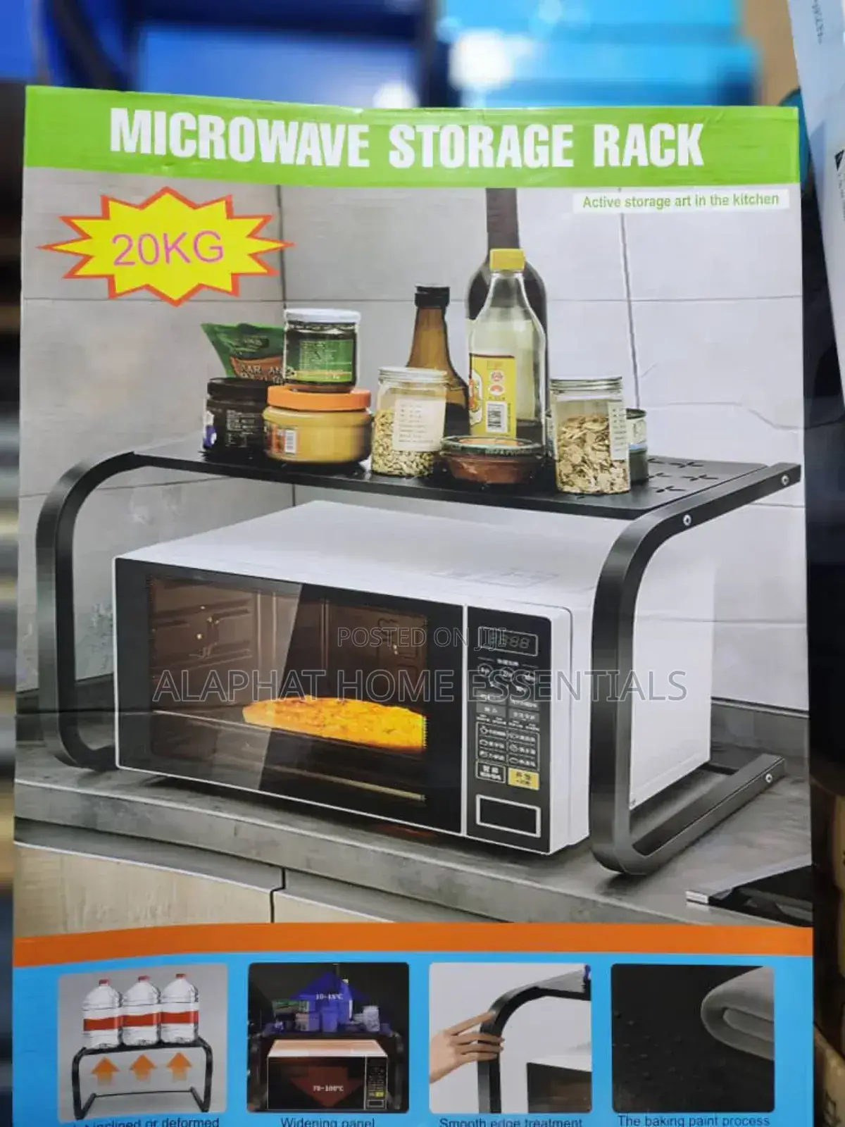Microwave Storage Rack