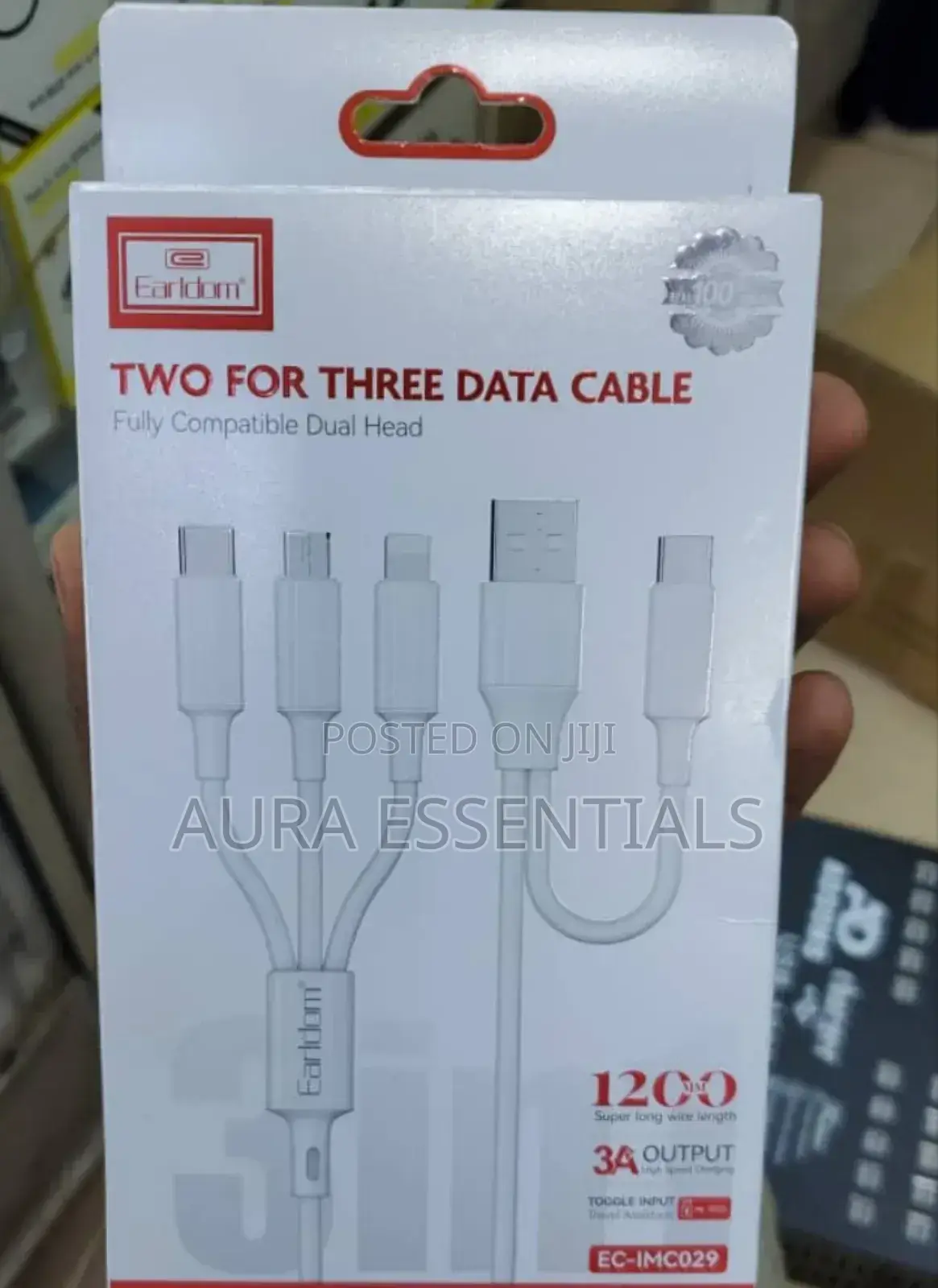 Earldom 2in3 Usb Data Cable