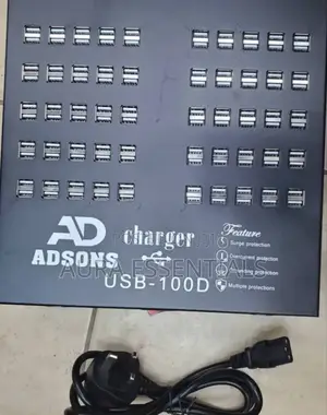 Adson 100ports Usb Fast Charger Station Deck