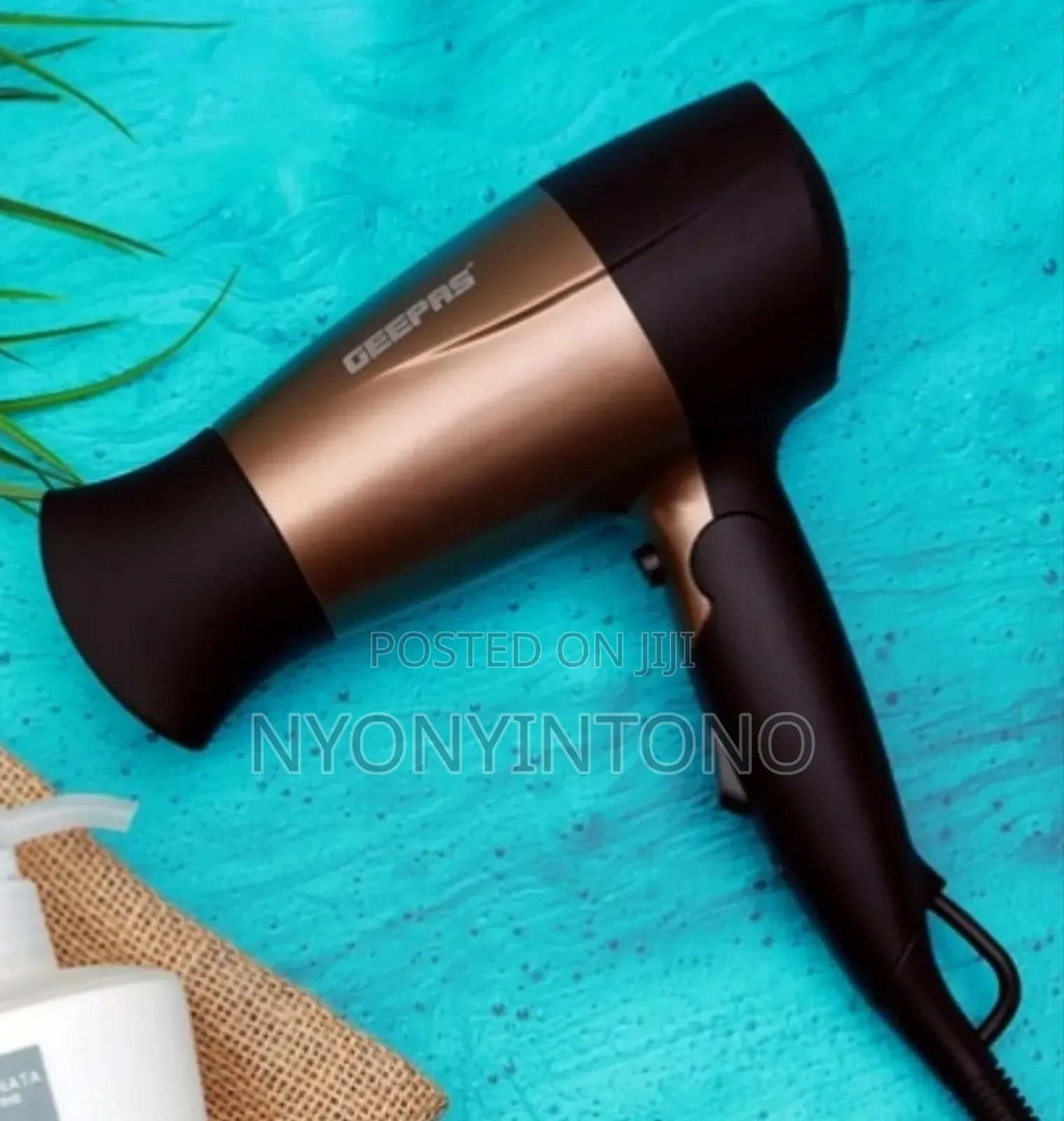 Geepas High-Quality Mini Foldable Hair Dryer Gh-8642