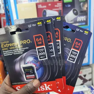 64gb Extreme Pro Sd Card/Sandisk Extreme Pro Camera
