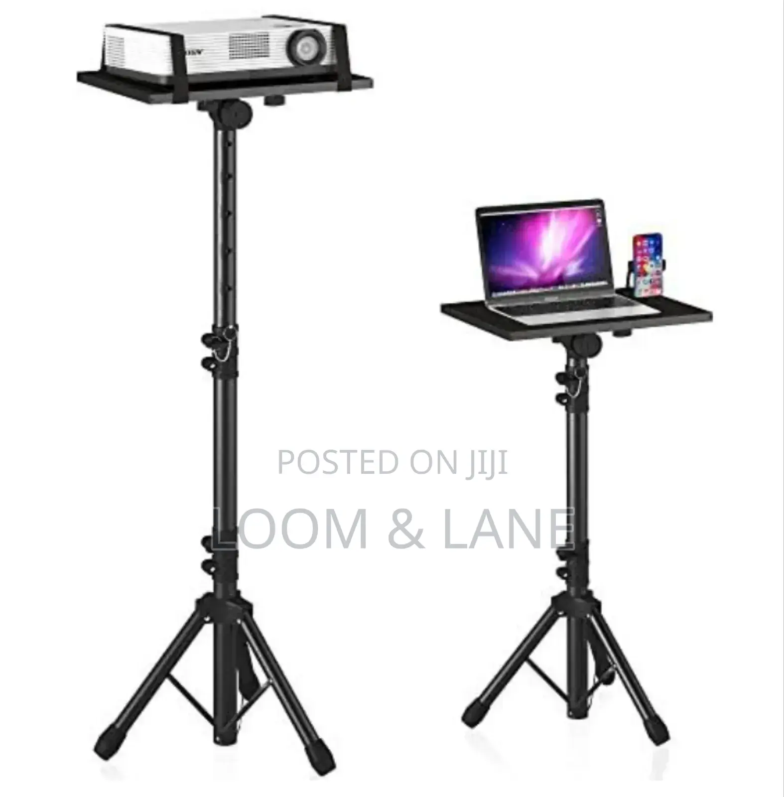 Portable Tripod Stand Designed for Use With Laptops