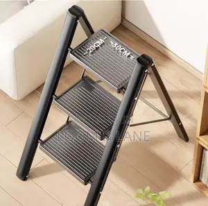 Portable Steel 3-Step Folding Ladder