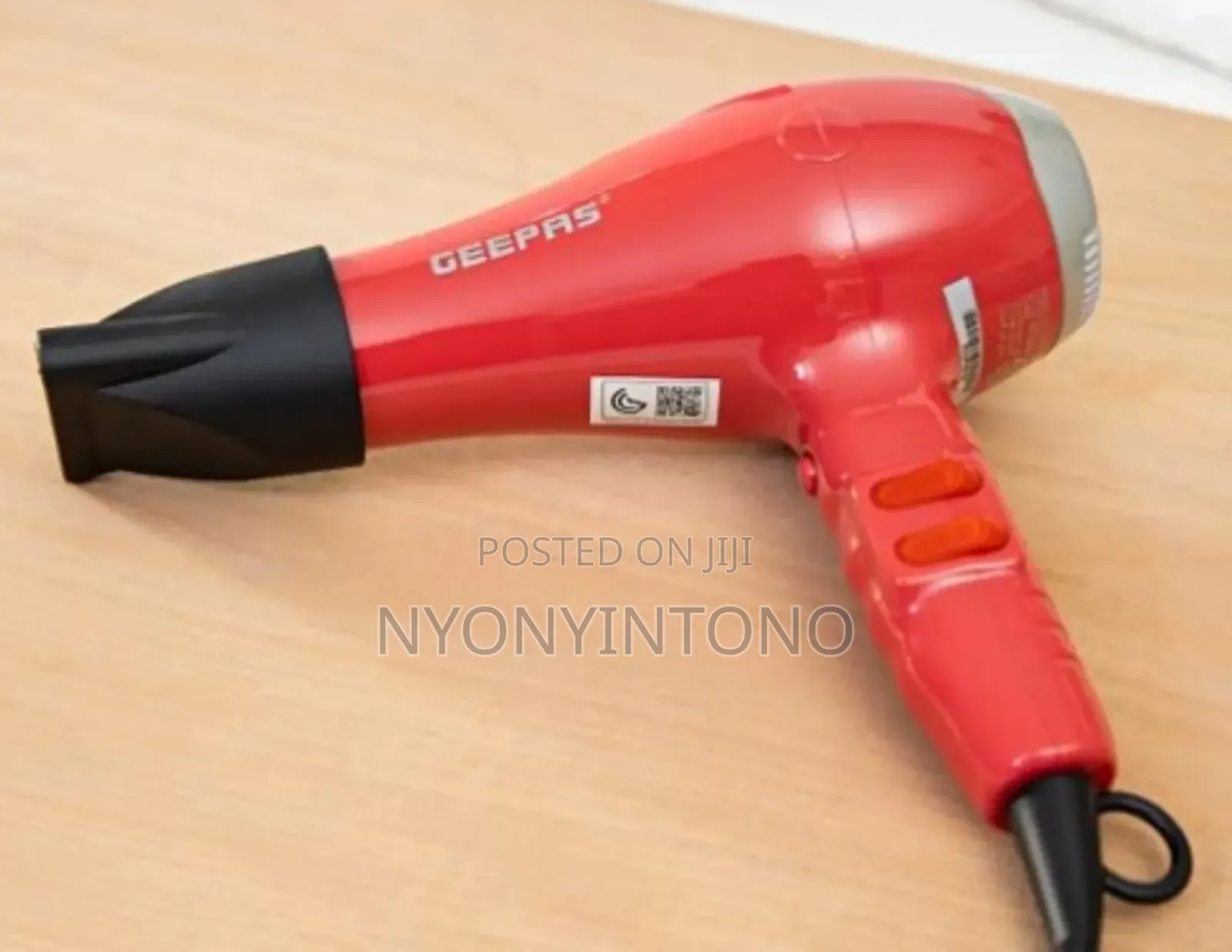 Geepas High-Quality Hai Dryer, 2yrs Warranty Gh-8078