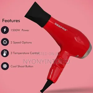 Geepas High-Quality Hai Dryer, 2yrs Warranty Gh-8078