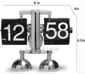 Trisar Mechanical Flip Desk Clock