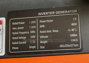 Inverter Generator 1.5kw