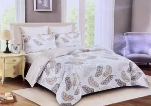 Bedcover 5*6 Honey G Leafy Brown
