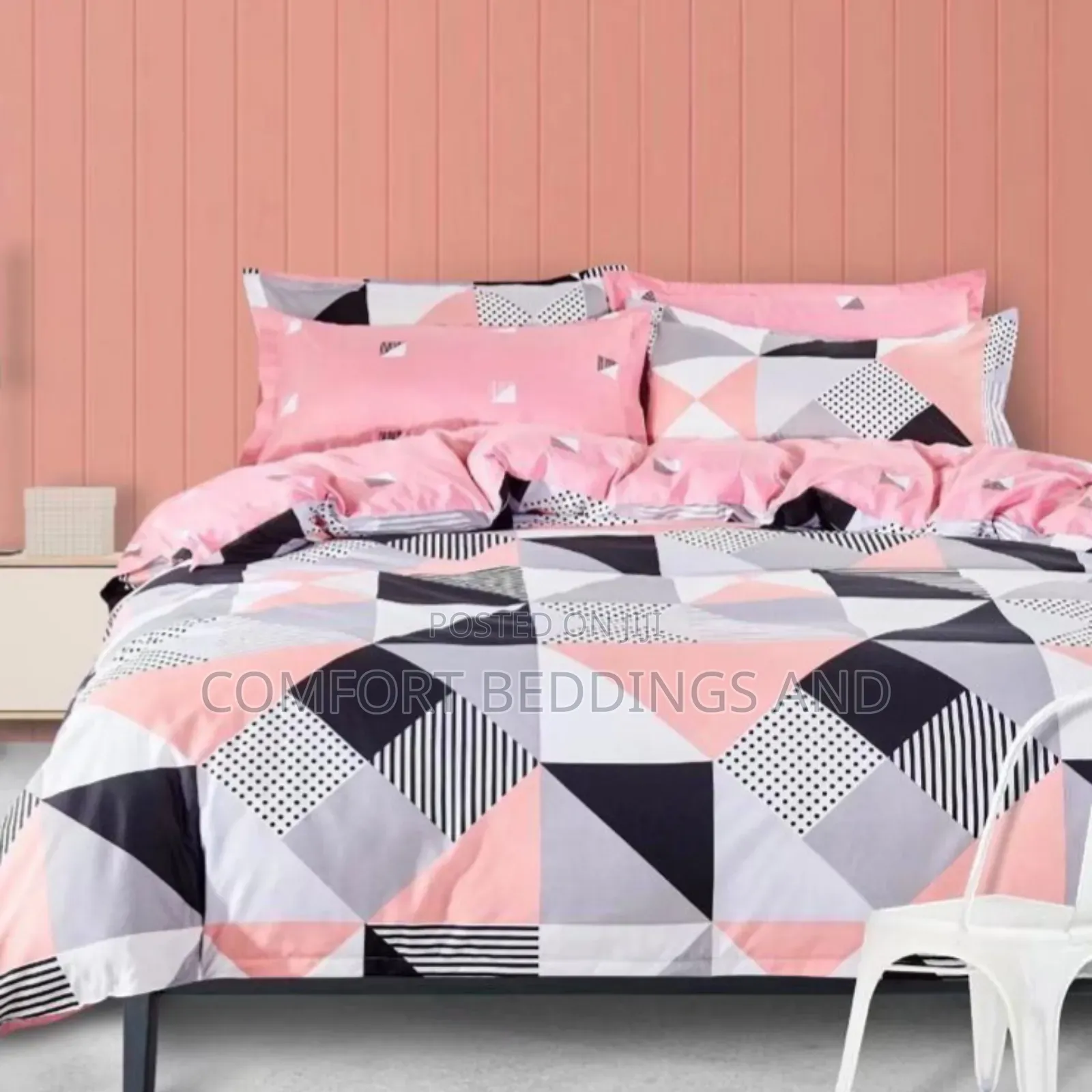 Bedcover 5*6 Honey G Square Shapes