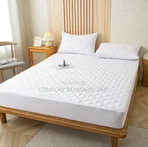 Cotton Waterproof Mattress Protector White