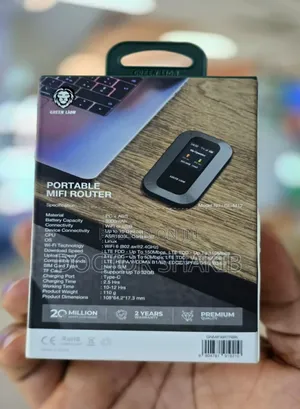 New Green Lion Portable Mifi Wifi 6 Router