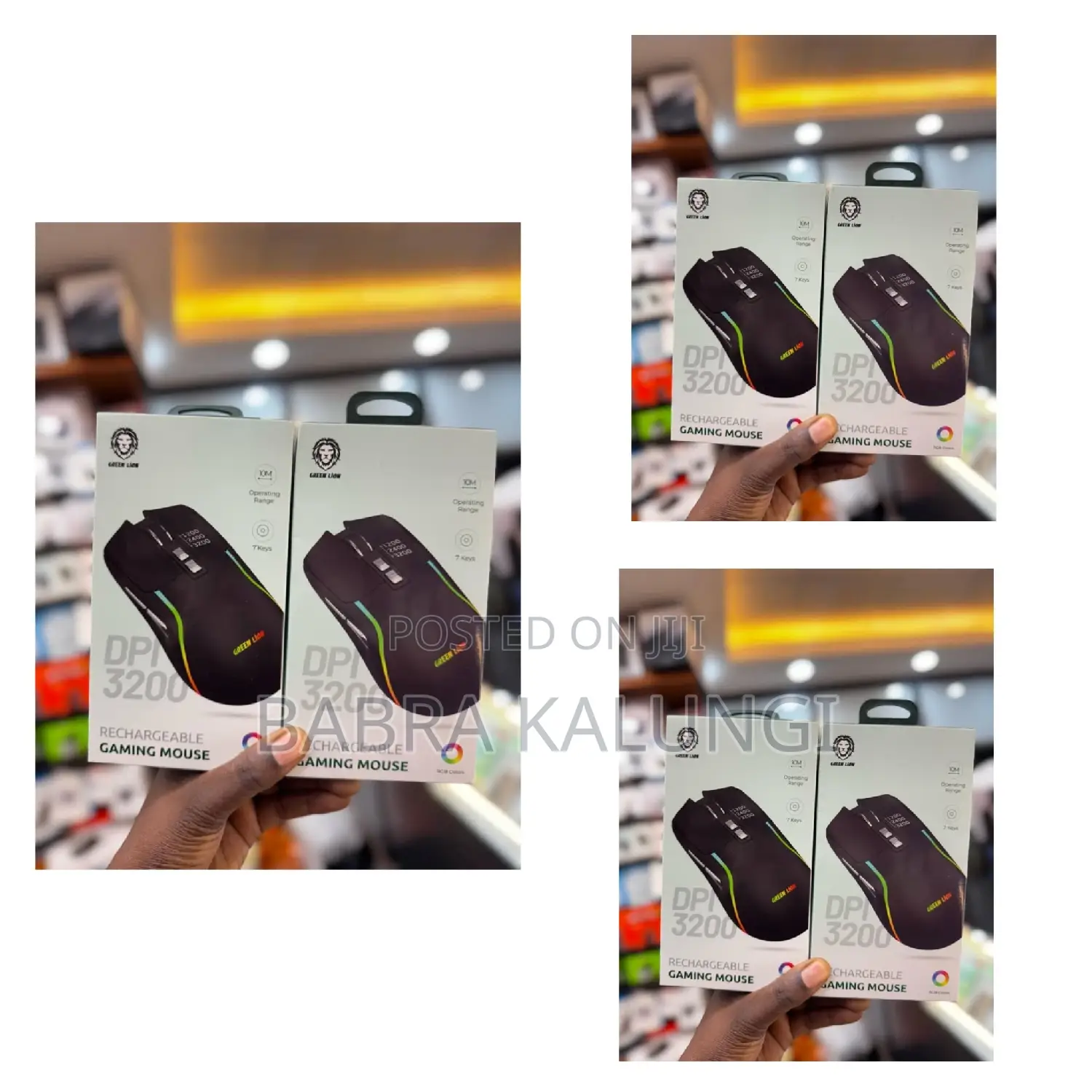 Green Lion Gaming Mouse