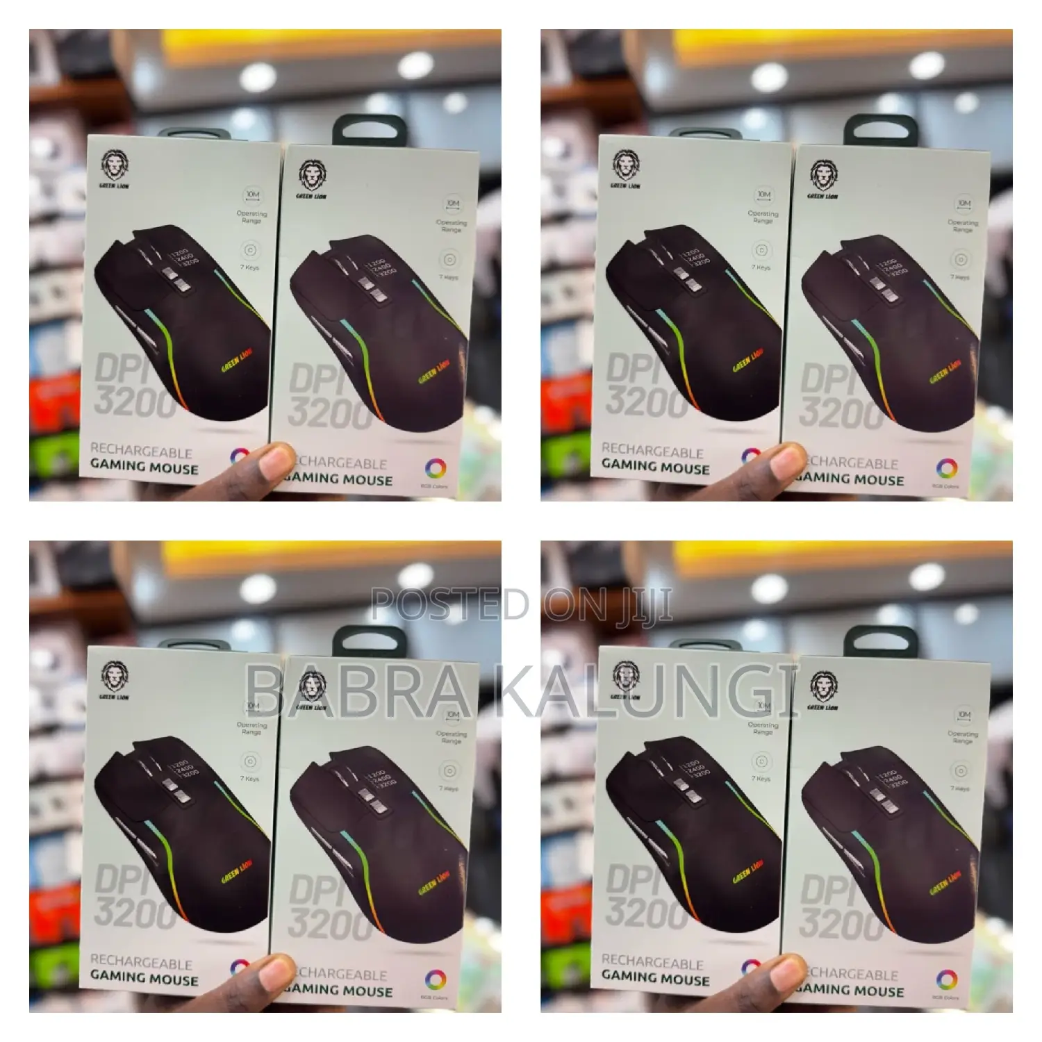 Green Lion Gaming Mouse