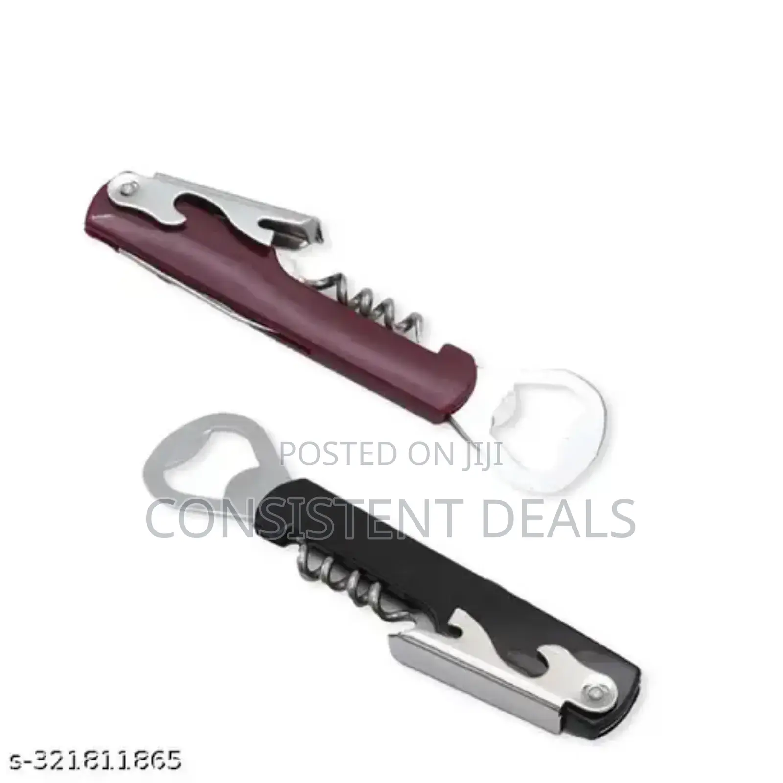 Portable Corkscrew Wine Bottle Opener