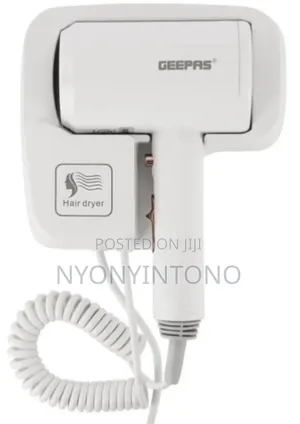 Geepas Wall Mounted Hair Dryer GHD-86073 2yrs Warranty