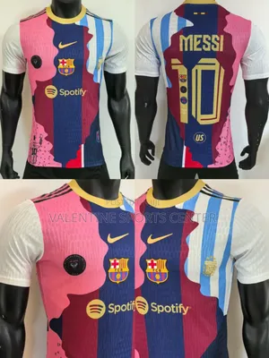 10 Messi Club Jersey Player Vision Original Material