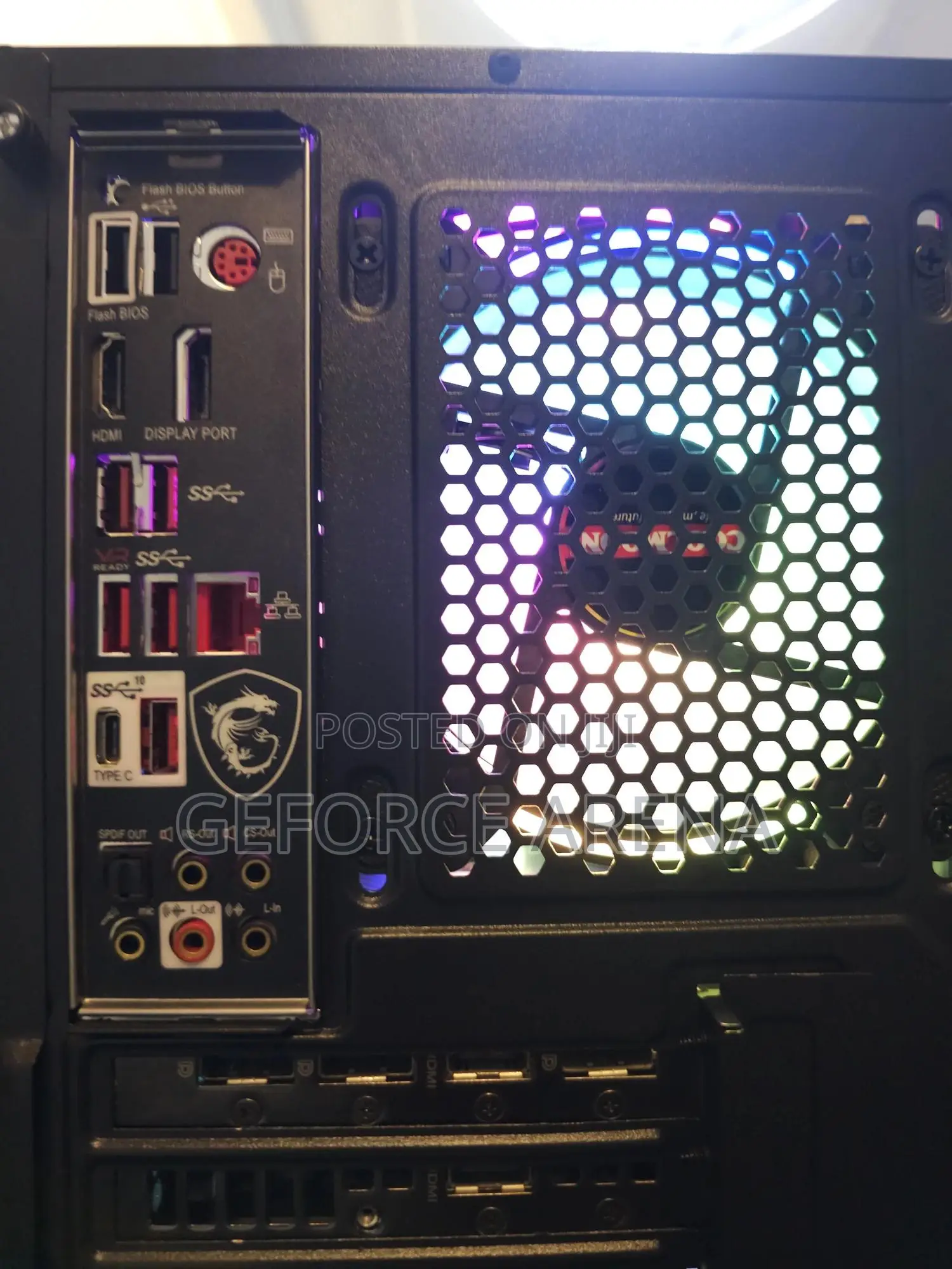 New Desktop Computer MSI Model 32GB Intel Core I5 SSD 2T
