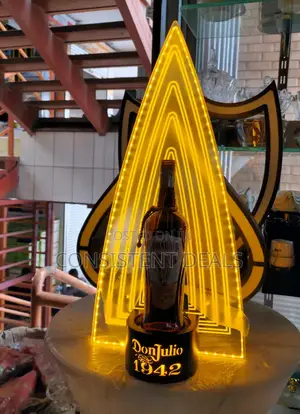 Luminous Wine Led Bottle Rack