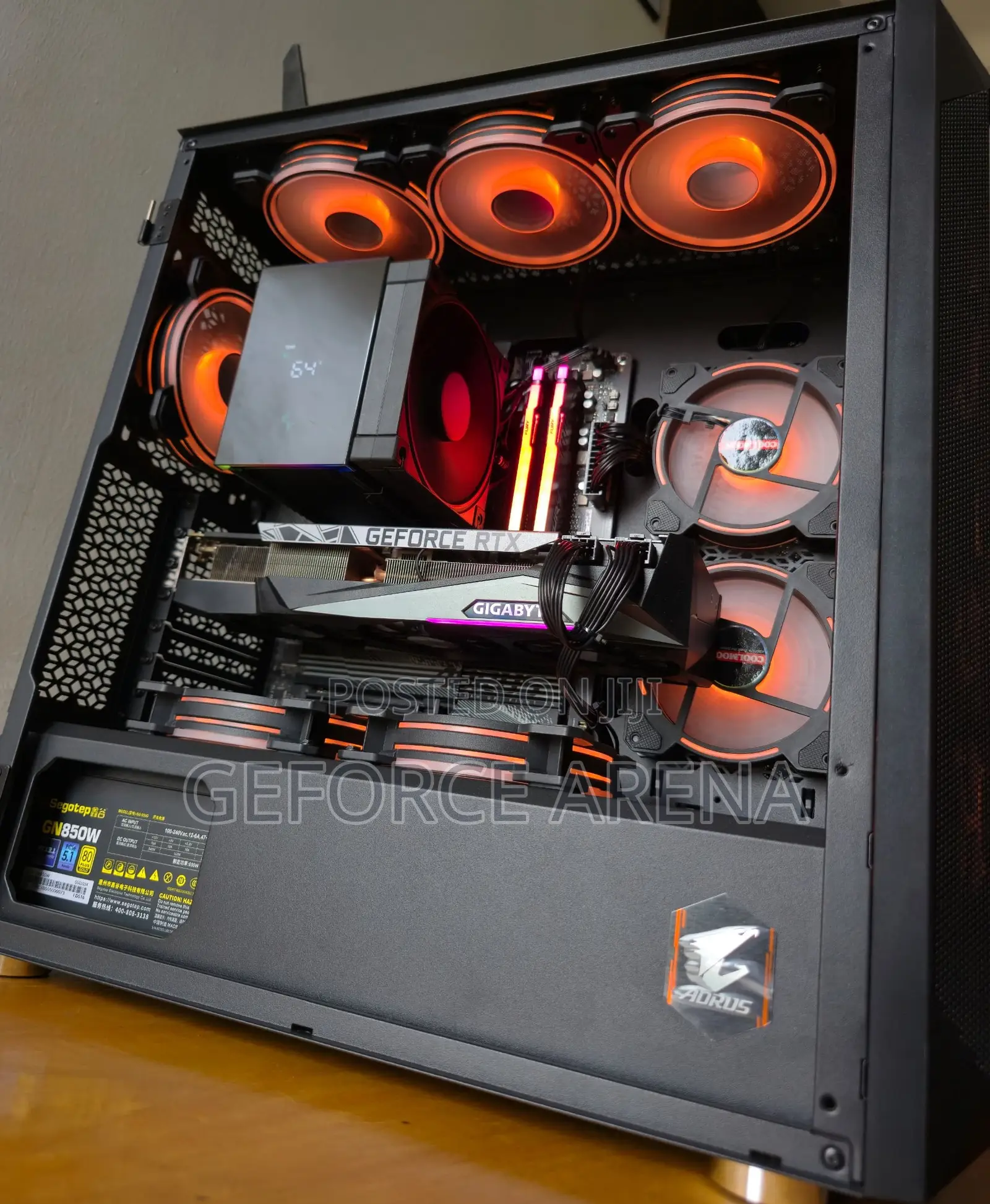 New Desktop Computer 64GB AMD Ryzen 9 SSD 4T