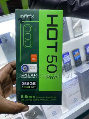 New Infinix Hot 50 Pro+ 4G 256 GB Black
