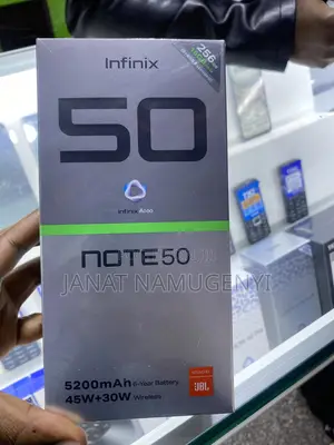 New Infinix Note 50 4G 256 GB Black