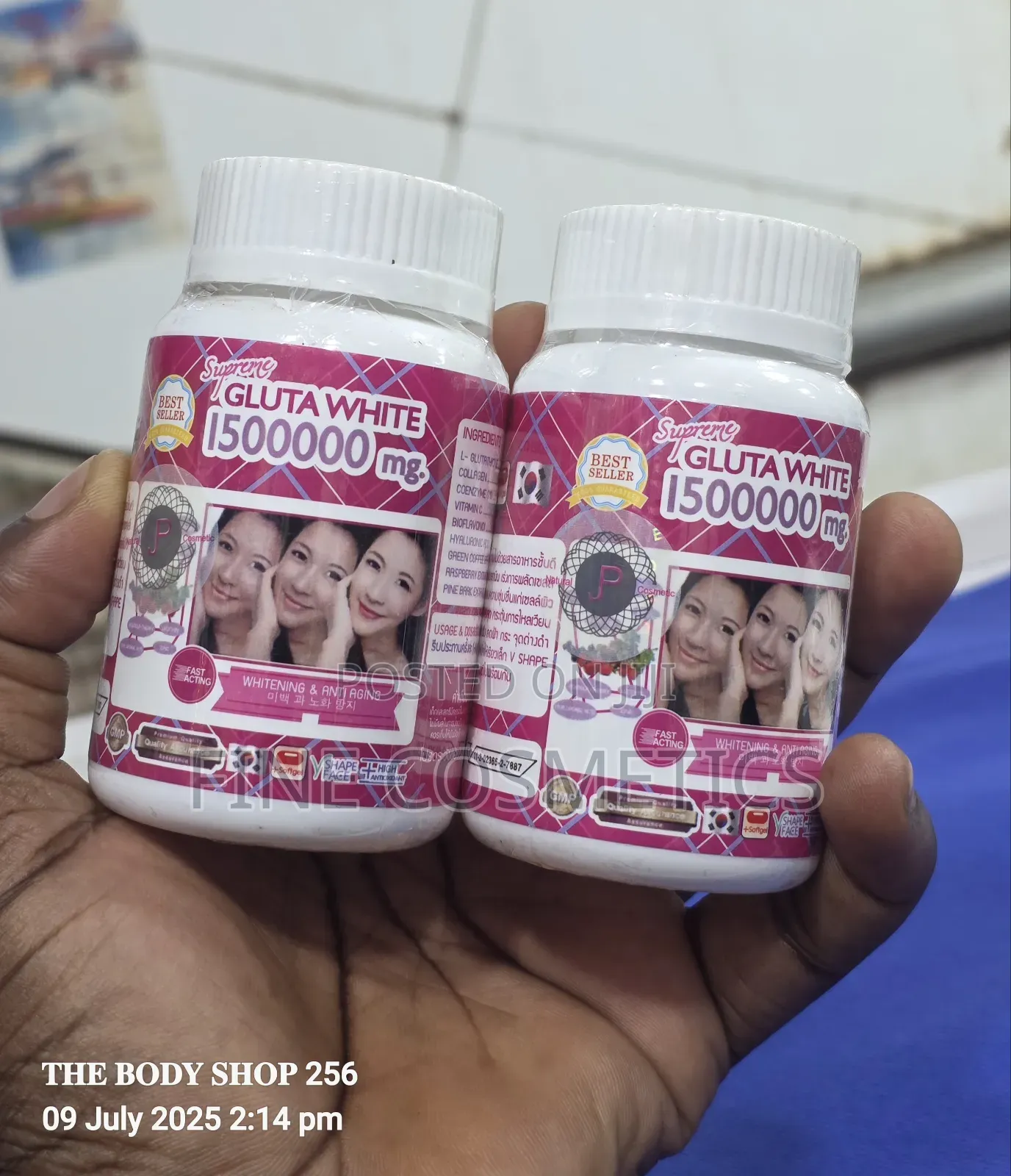 Supreme Glutawhite Mg Quick Clear Brightening 30caps