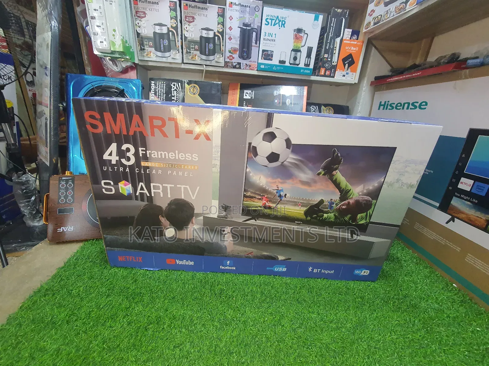 Smart X 43 Smart Tv Frameless Bluetooth