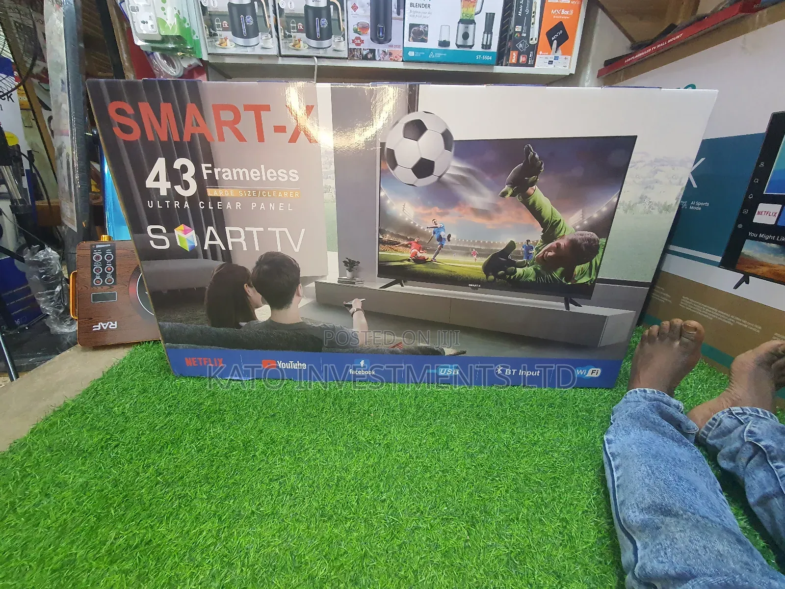 Smart X 43 Smart Tv Frameless Bluetooth