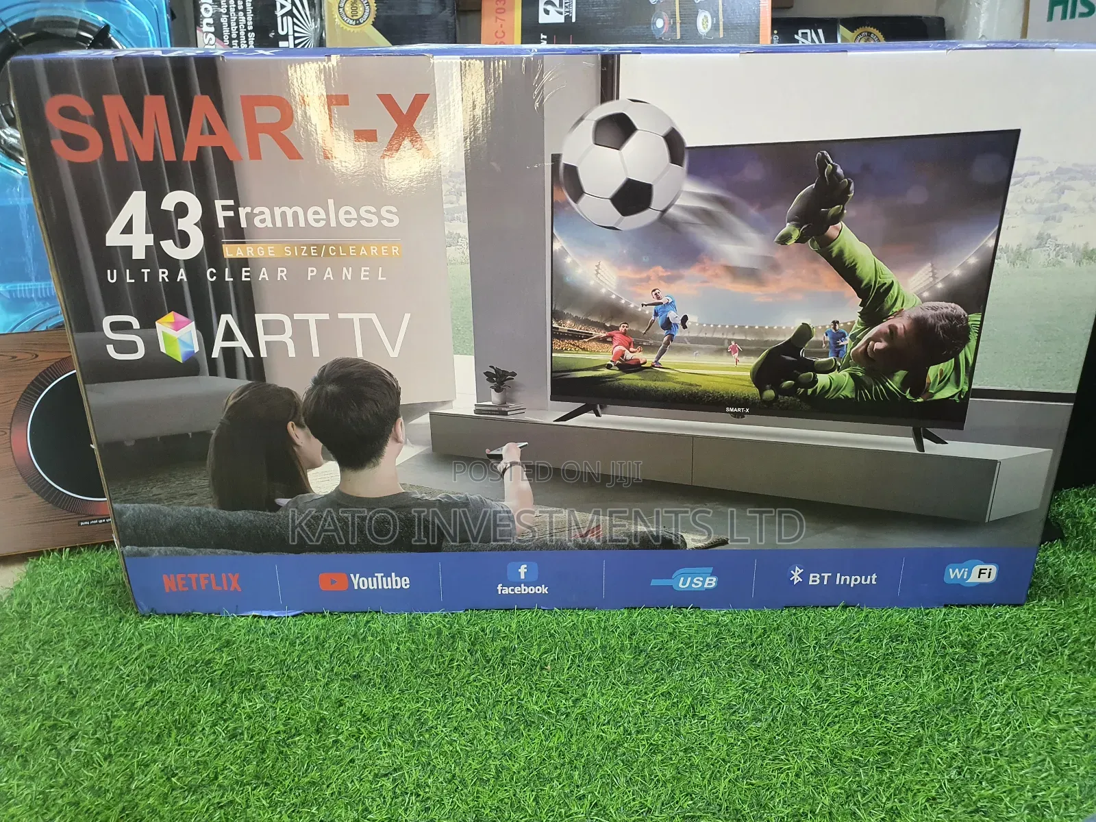Smart X 43 Smart Tv Frameless Bluetooth