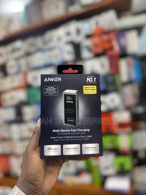 Anker Prime Power Bank, 12,000 Mah 2-Port With 130w Output
