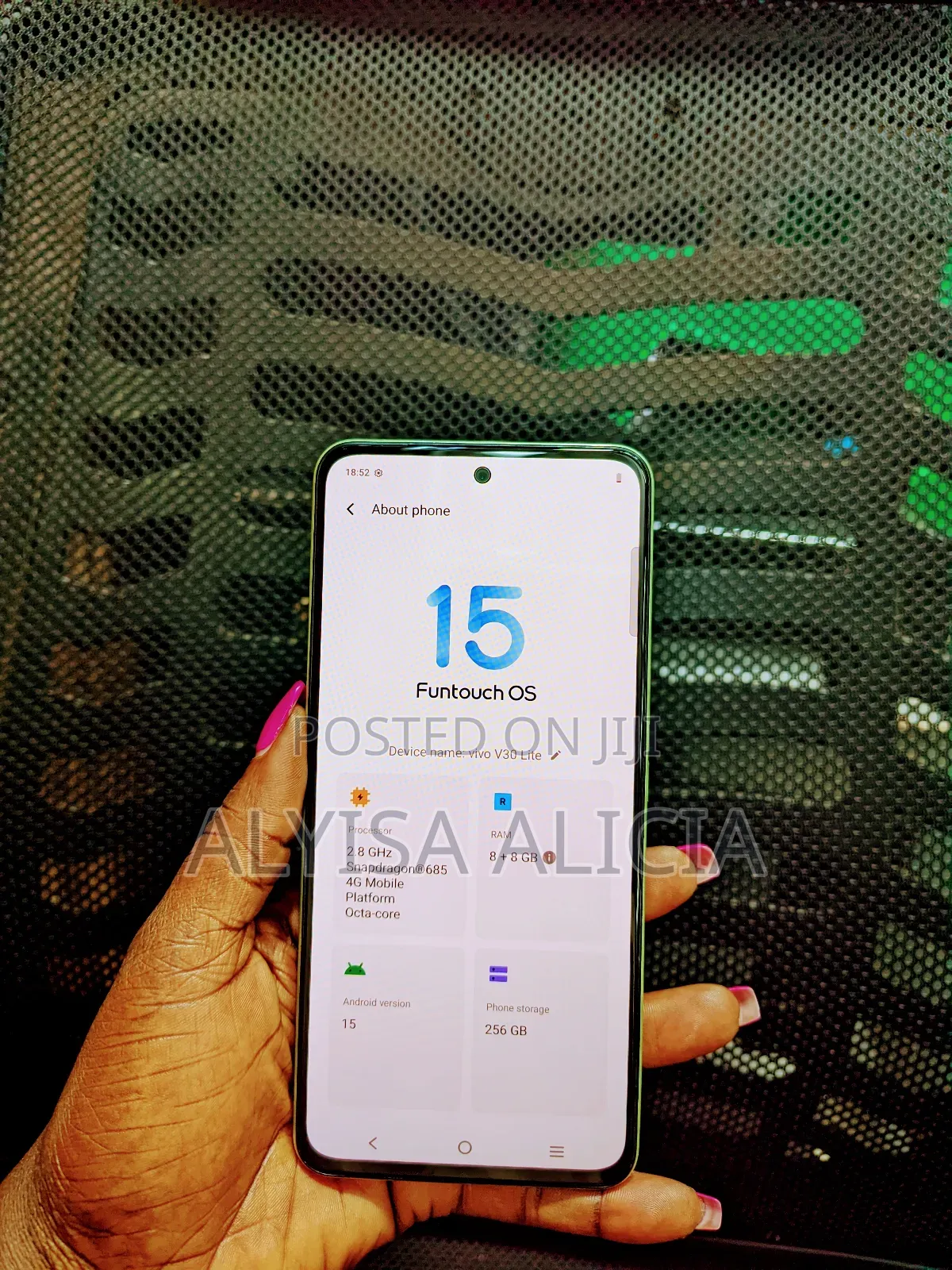 Vivo V30 Lite 256 GB Green