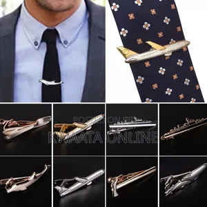 Tie Clips for Men Unique Set,Tie Bar Silver and Gold