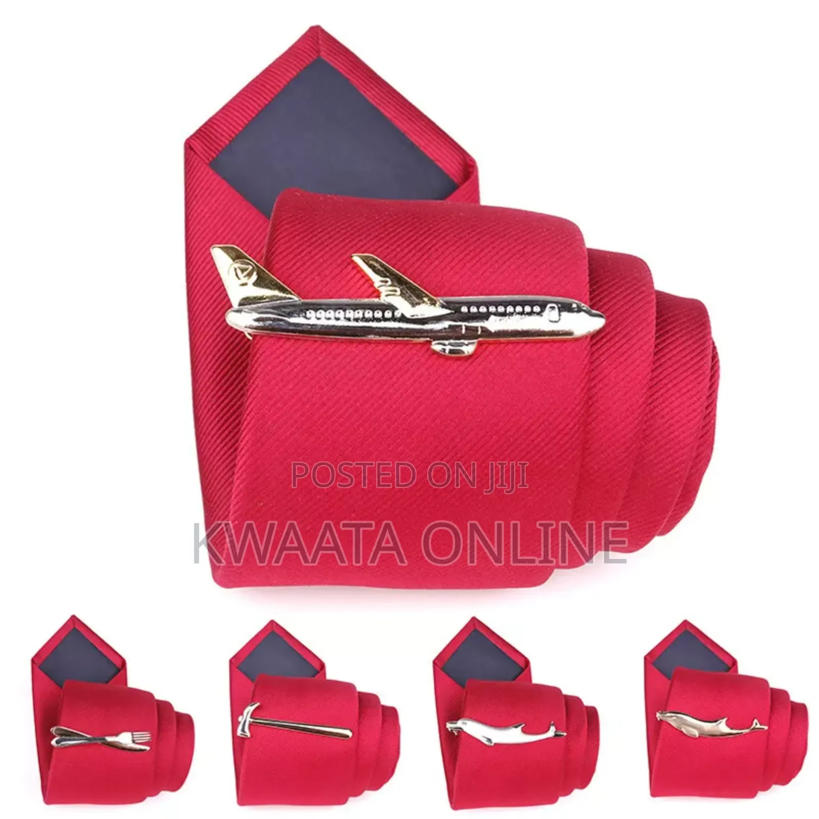 Tie Clips for Men Unique Set,Tie Bar Silver and Gold
